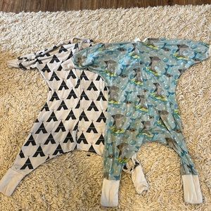 Lot of two Zippadee-Zip Toddler Sleep Sacks size 2T